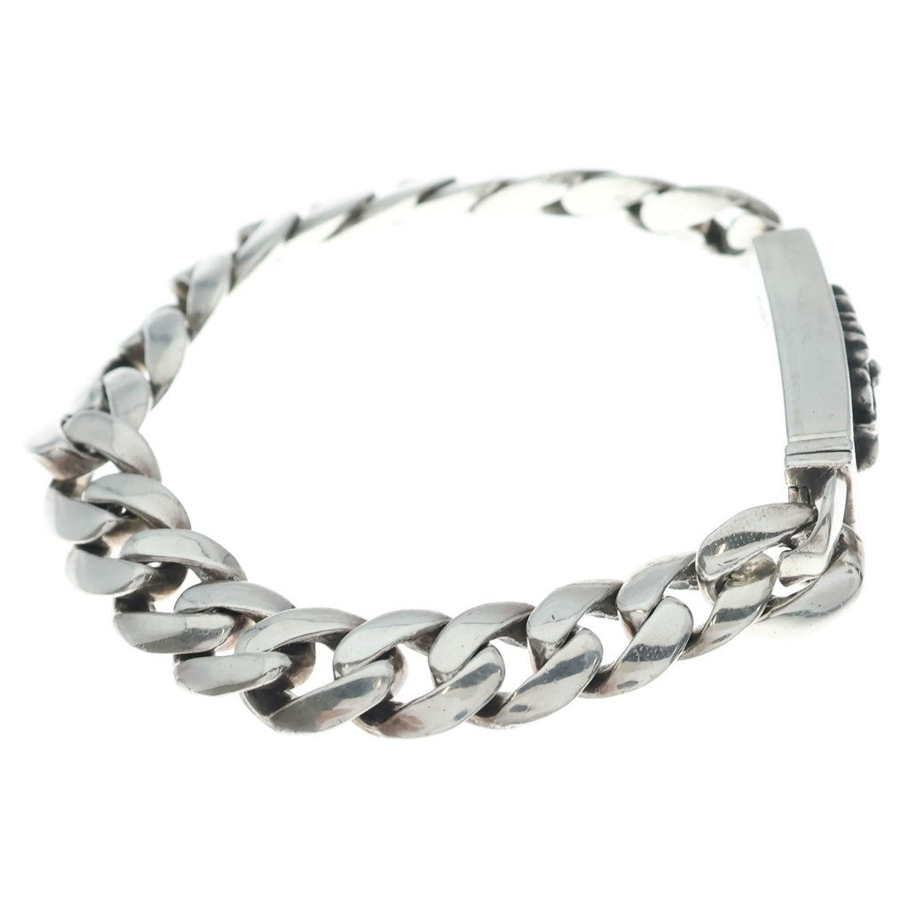 CHROME HEARTS(クロムハーツ) ID BBY FLRL CRS ベイビーIDフローラルクロス ブレスレット シルバー 20LINK BCA154 -