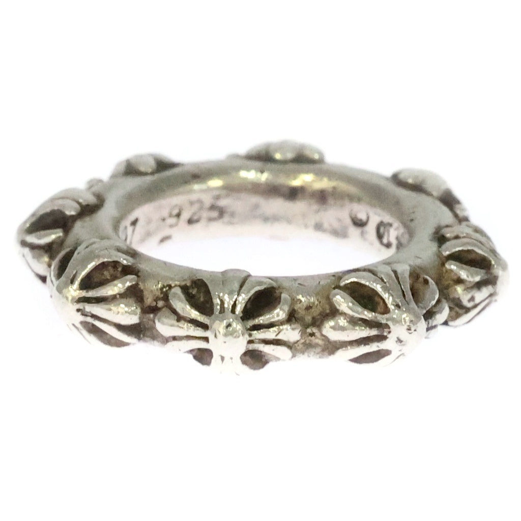 CHROME HEARTS(クロムハーツ) CROSS BAND クロスバンド リング シルバー BCA342 -