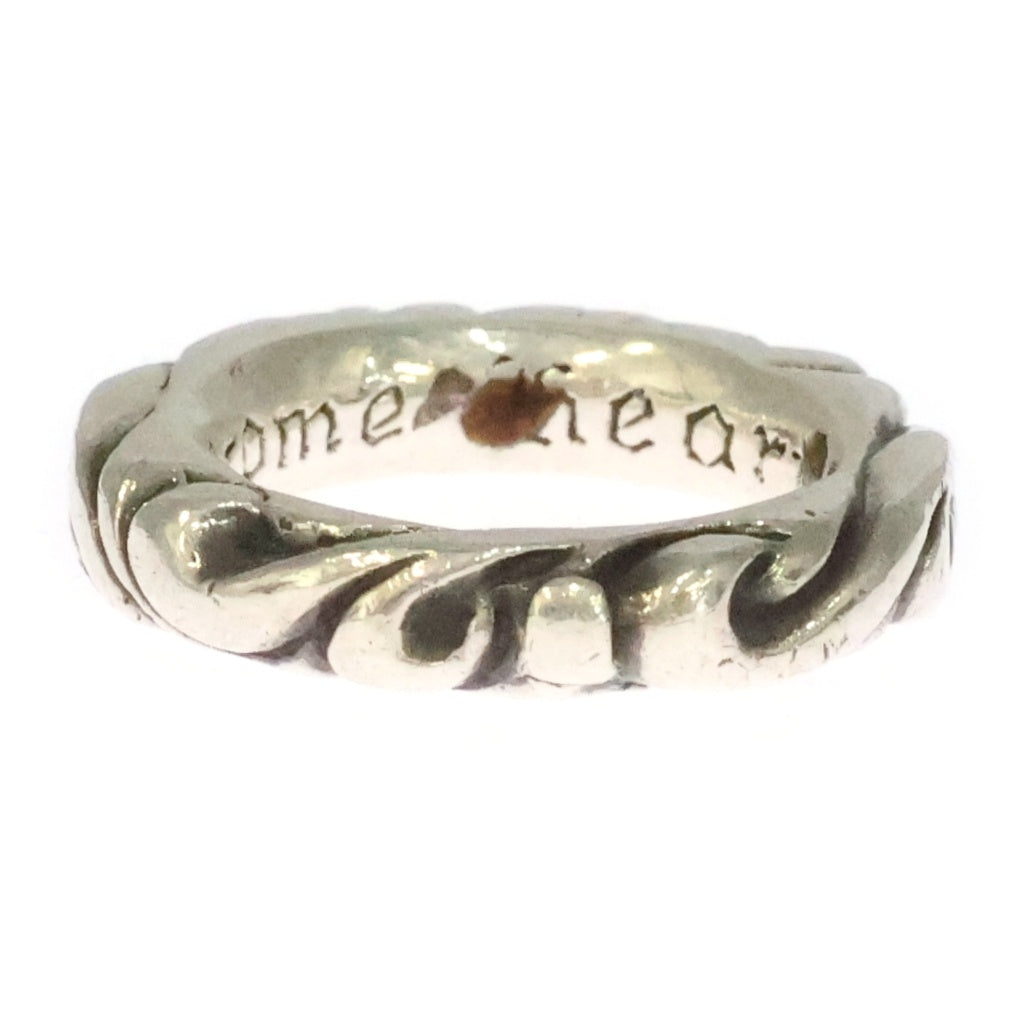 CHROME HEARTS(クロムハーツ) SCRL BAND スクロールバンド リング シルバー BCA351 -