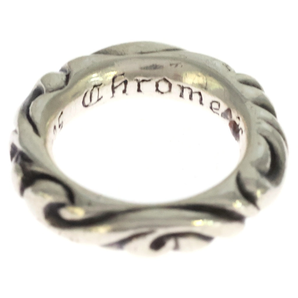 CHROME HEARTS(クロムハーツ) SCRL BAND スクロールバンド リング シルバー BCA351 -