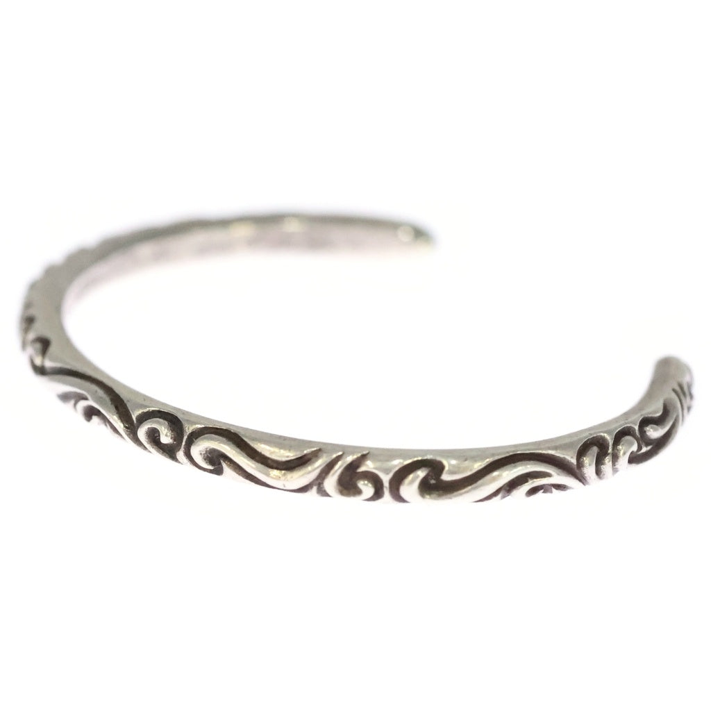 CHROME HEARTS(クロムハーツ) BANGLE SCROLL スクロールバンドバングル ブレスレット シルバー BCA127 -