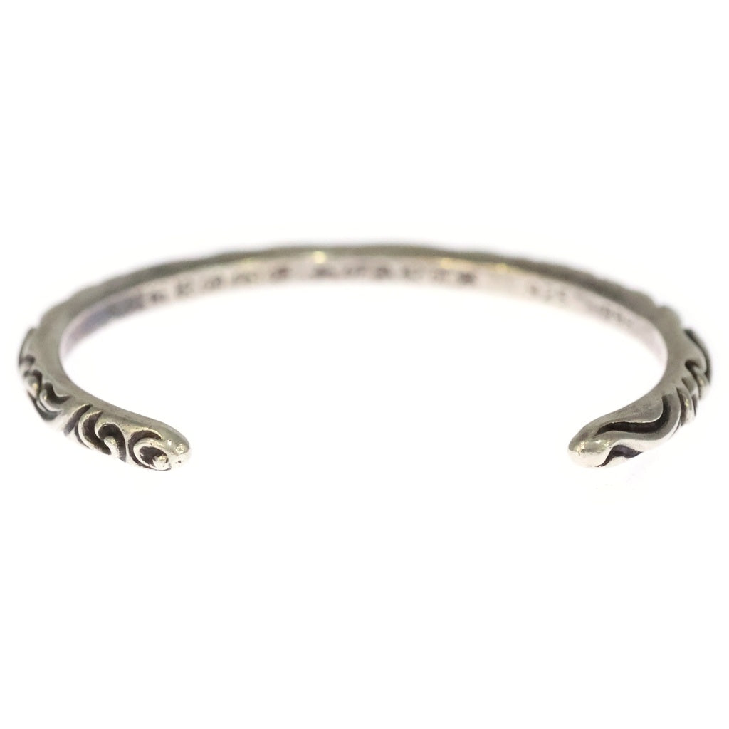 CHROME HEARTS(クロムハーツ) BANGLE SCROLL スクロールバンドバングル ブレスレット シルバー BCA127 -