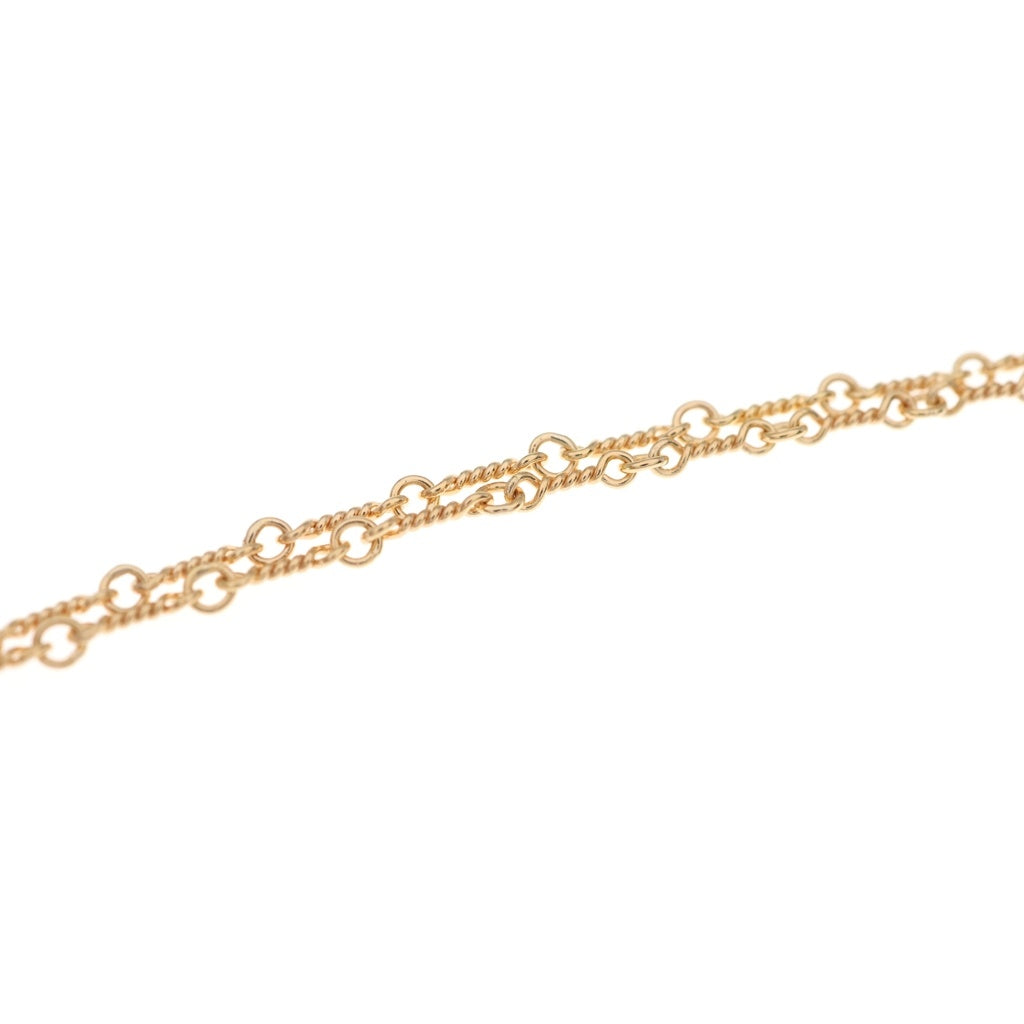 CHROME HEARTS(クロムハーツ) 22K NECKCHAIN T24 ツイストチェーンネックレス 24inch ゴールド