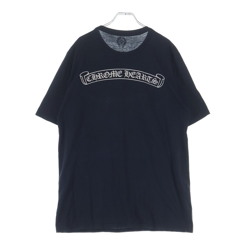CHROME HEARTS(クロムハーツ) CH S/S バックスクロールラベルプリント 半袖Tシャツ -