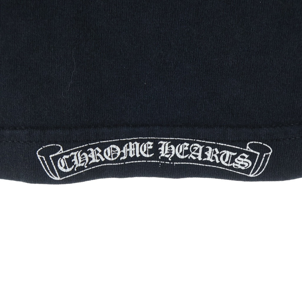 CHROME HEARTS(クロムハーツ) OLD L/S オールド バックスクロールラベルプリント 長袖Tシャツ -