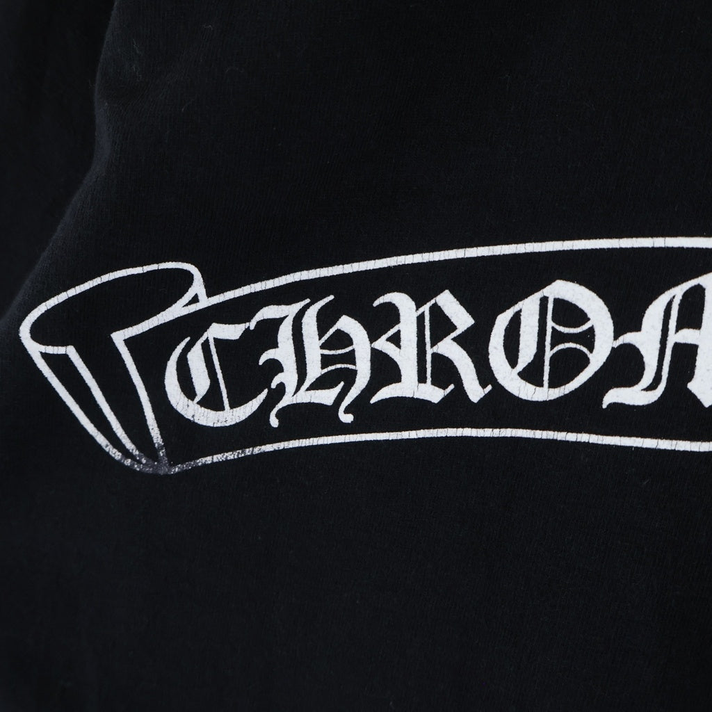 CHROME HEARTS(クロムハーツ) OLD S/S オールド 袖CHクロス バックスクロールラベルプリント 半袖Tシャツ -