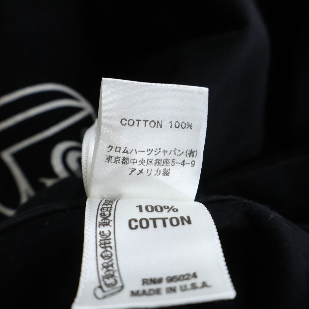CHROME HEARTS(クロムハーツ) OLD S/S オールド 袖CHクロス バックスクロールラベルプリント 半袖Tシャツ -