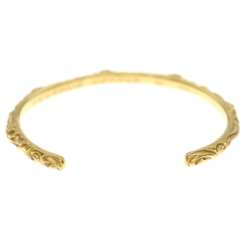 CHROME HEARTS(クロムハーツ) BANGLE SBT A DIA 22K SBTバンド アフターダイヤ バングル ゴールド