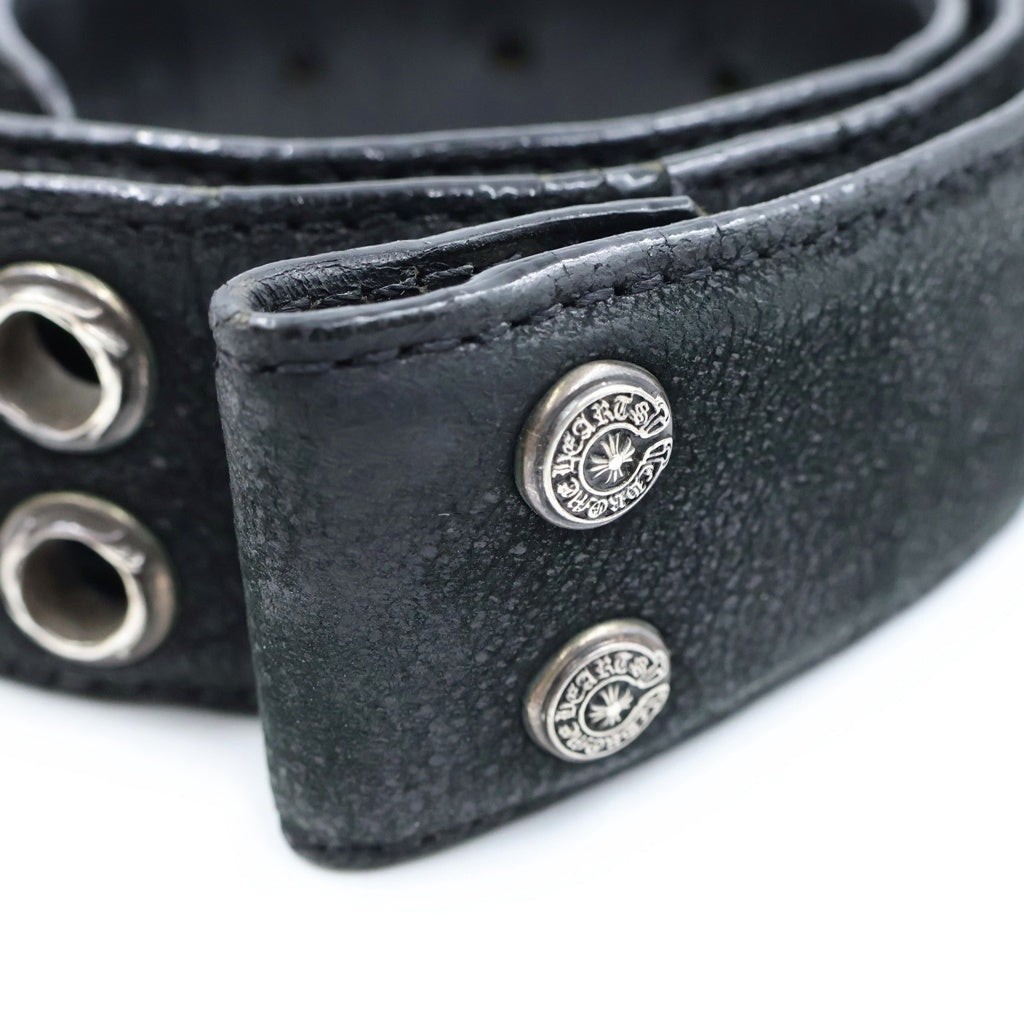 CHROME HEARTS(クロムハーツ) STRAP DBL GROMMET ストラップ ダブルグロメット レザーベルト