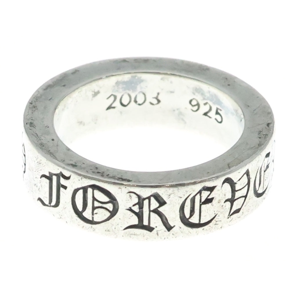 CHROME HEARTS(クロムハーツ) 6mm SPACER FOREVER 6mmスペーサーリング フォーエバーシルバーBCA337
