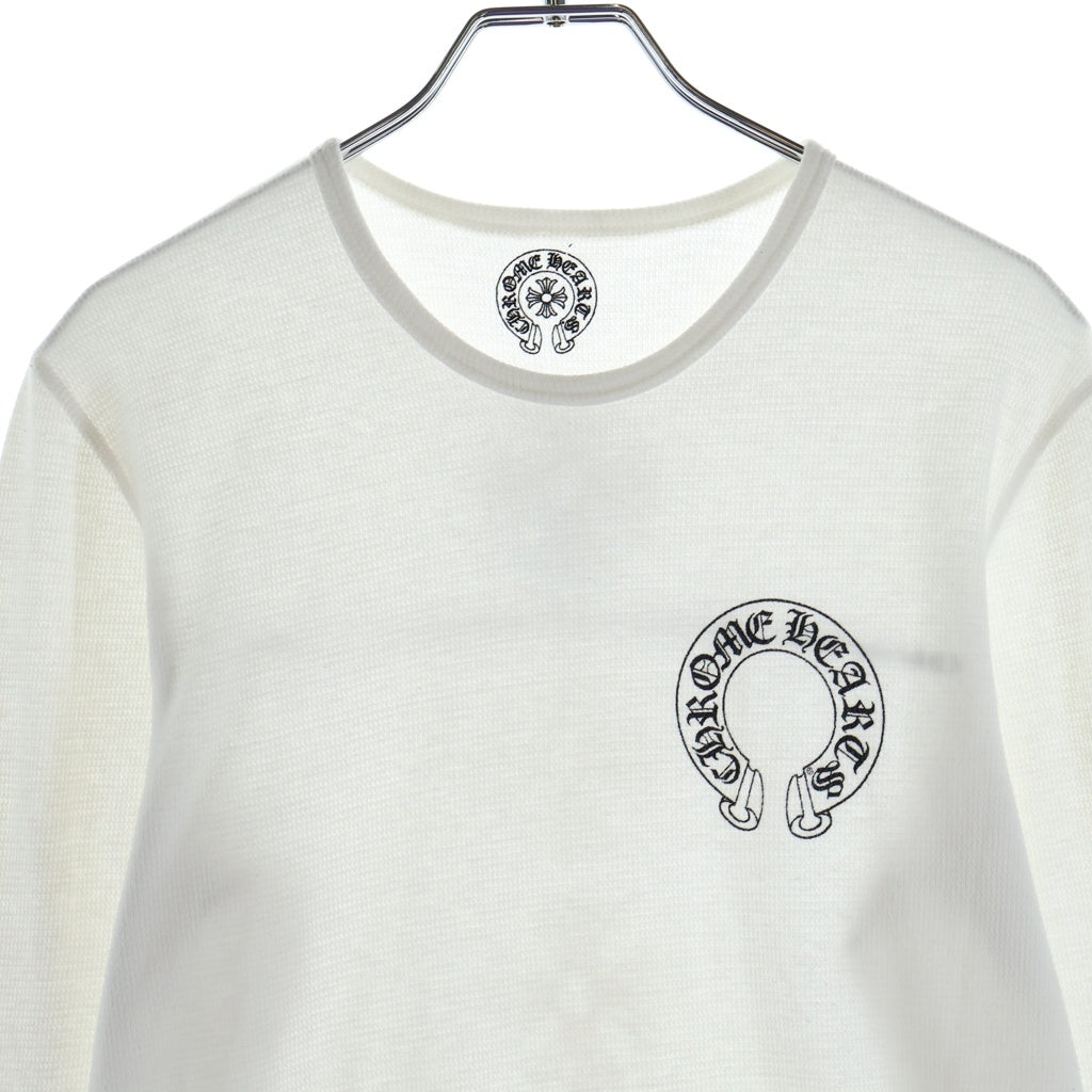 CHROME HEARTS(クロムハーツ) OLD L/S Thermal オールド ホースシュー CHプラスプリント 長袖サーマル