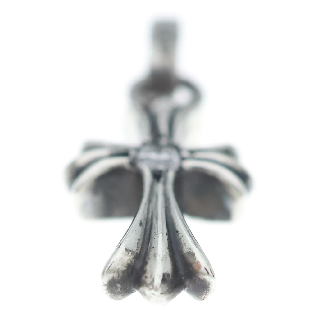 CHROME HEARTS(クロムハーツ) CRS BBYFAT DMND ベイビーファットクロス 両面1ダイヤ ペンダントトップ シルバー BCA238
