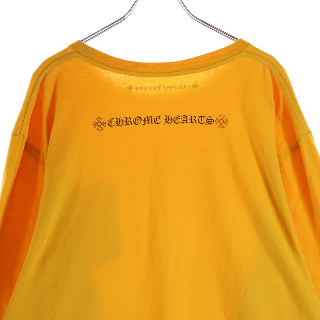 CHROME HEARTS(クロムハーツ) CH L/S 袖英字ロゴプリント 長袖Tシャツ
