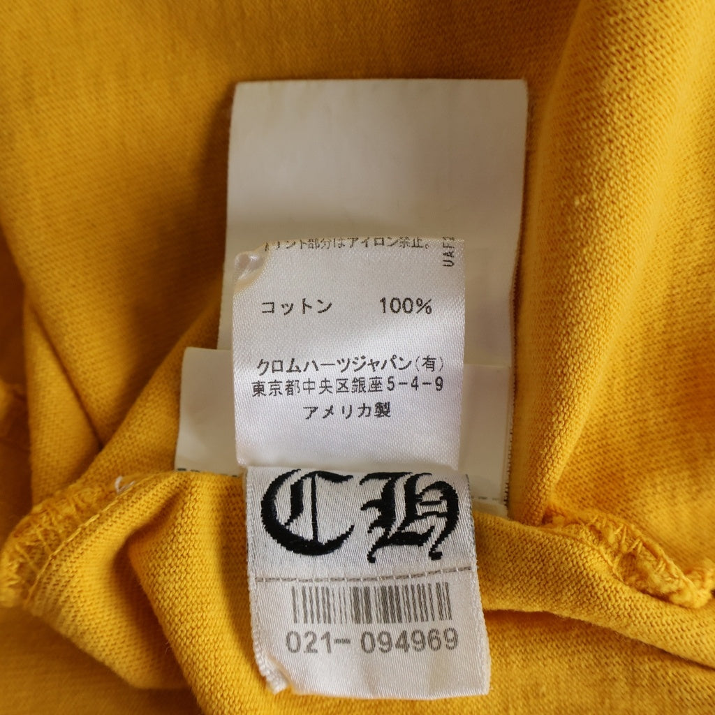 CHROME HEARTS(クロムハーツ) CH L/S 袖英字ロゴプリント 長袖Tシャツ