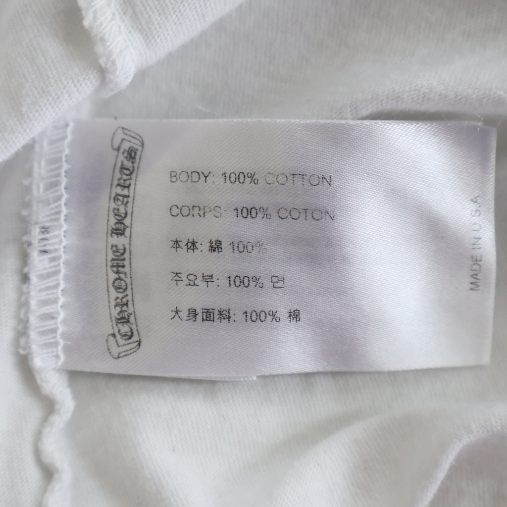 CHROME HEARTS(クロムハーツ) CH L/S 袖英字ロゴ バックスクロールラベル 長袖Tシャツ