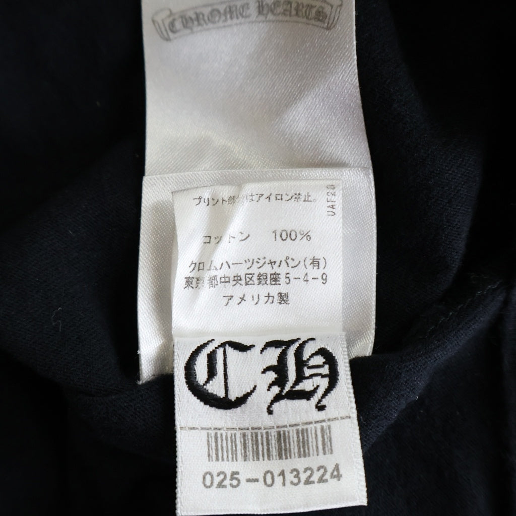 CHROME HEARTS(クロムハーツ) CH L/S バックアーチロゴプリント 長袖Tシャツ