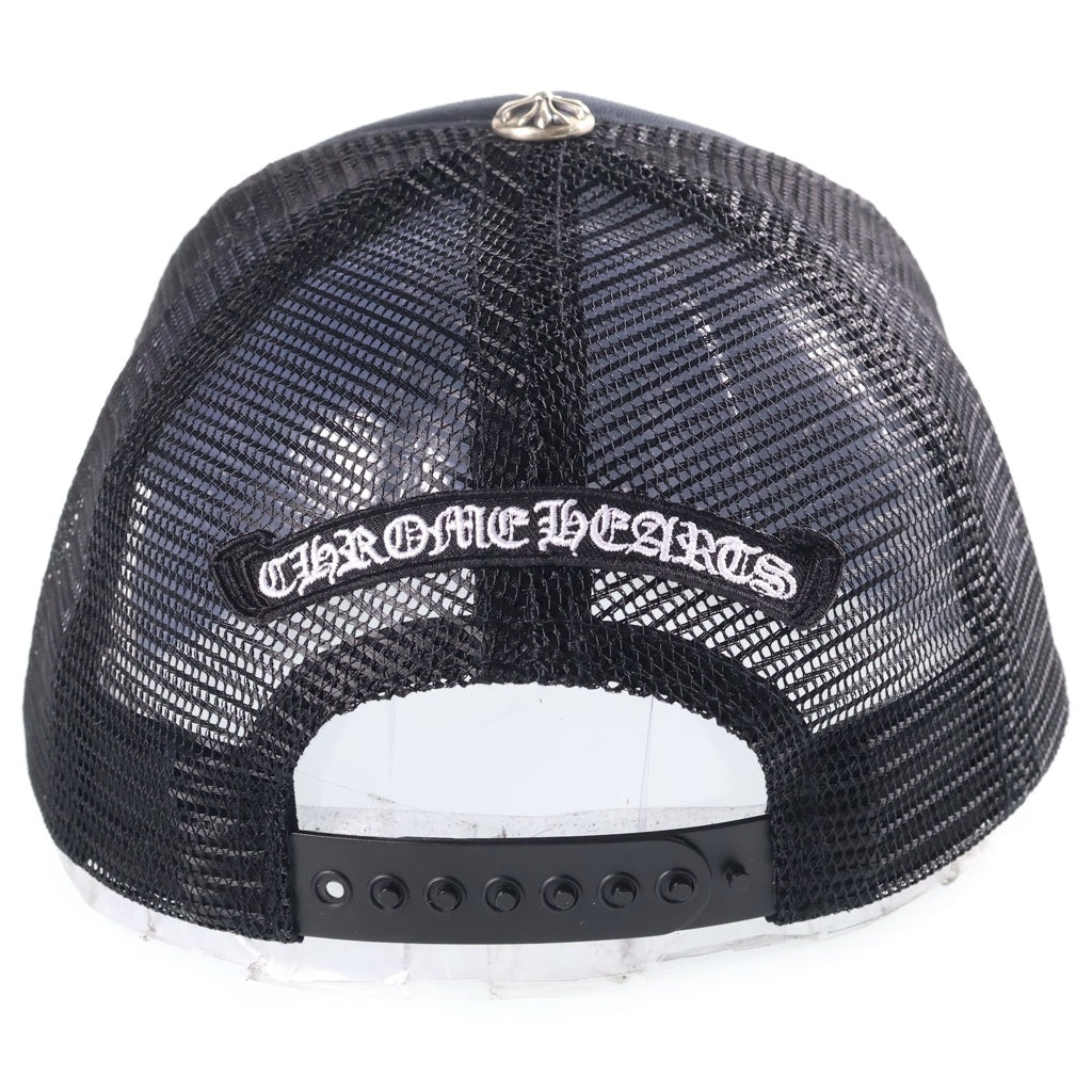 CHROME HEARTS(クロムハーツ) TRUCKER CAP トラッカーキャップ FUCKパッチクロスボール付メッシュ帽子