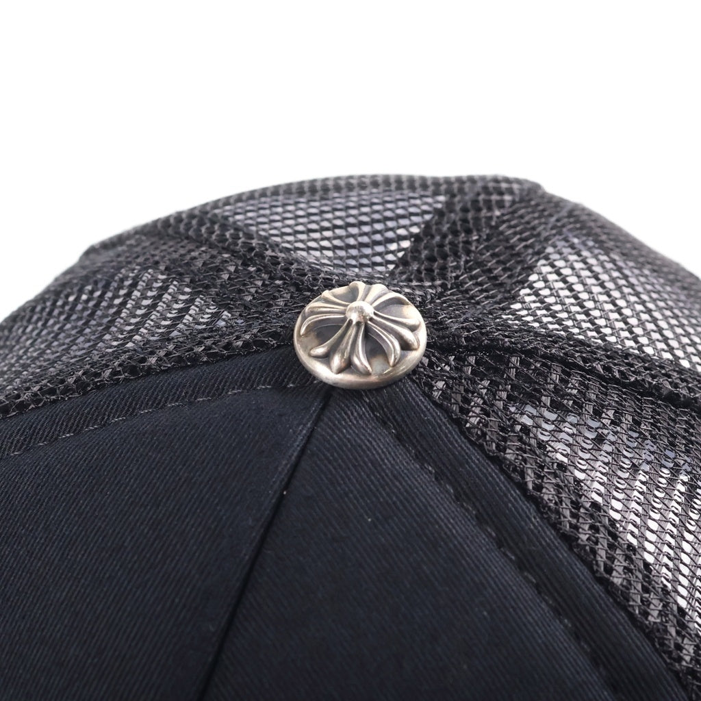 CHROME HEARTS(クロムハーツ) TRUCKER CAP トラッカーキャップ FUCKパッチクロスボール付メッシュ帽子