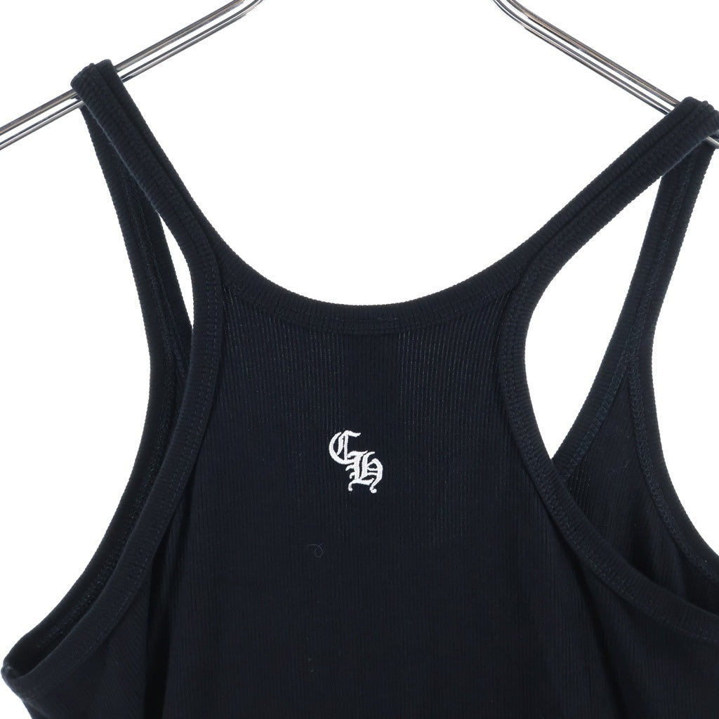 CHROME HEARTS(クロムハーツ) Y NOT CH Logo Embroidery Camisole CHロゴ刺繍 キャミソール タンクトップ レディース