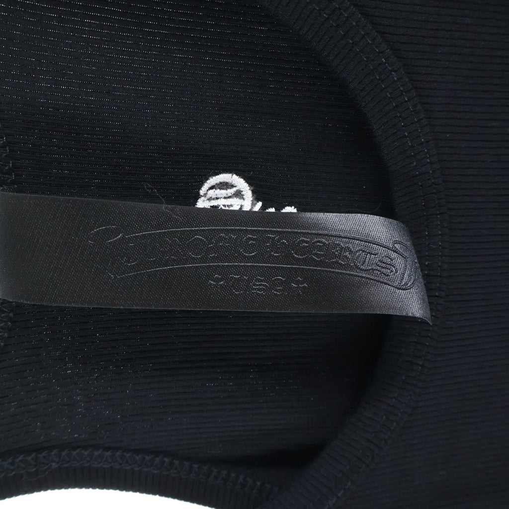 CHROME HEARTS(クロムハーツ) Y NOT CH Logo Embroidery Camisole CHロゴ刺繍 キャミソール タンクトップ レディース