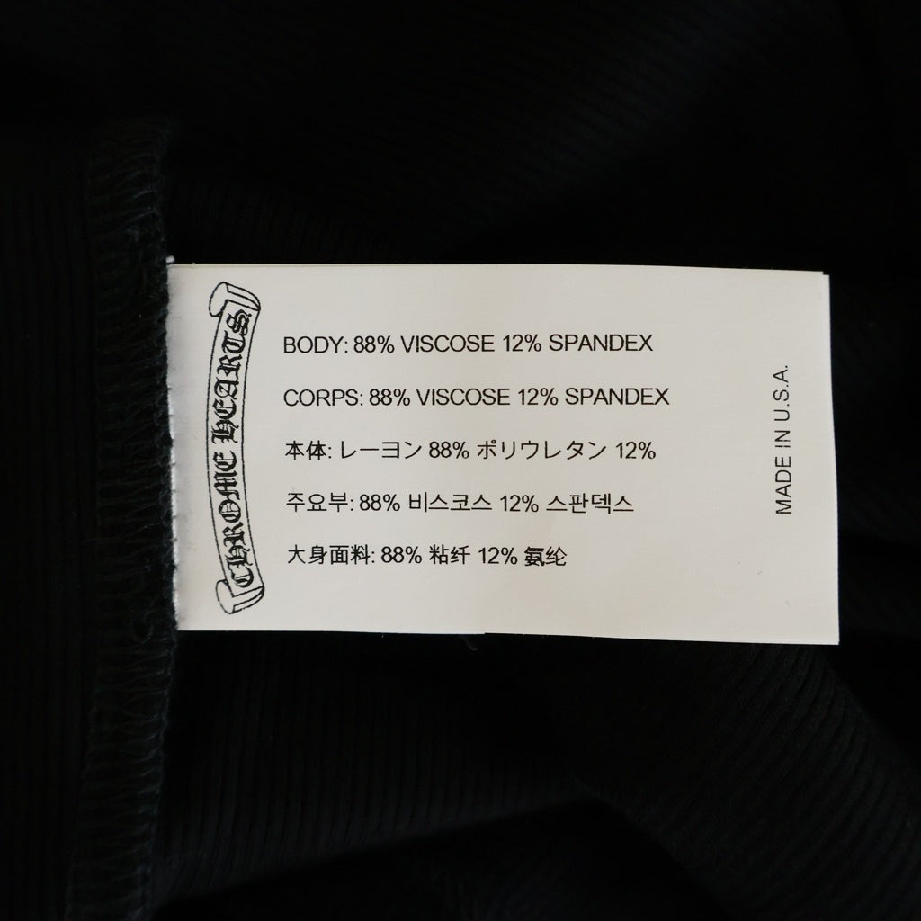 CHROME HEARTS(クロムハーツ) Y NOT CH Logo Embroidery Camisole CHロゴ刺繍 キャミソール タンクトップ レディース