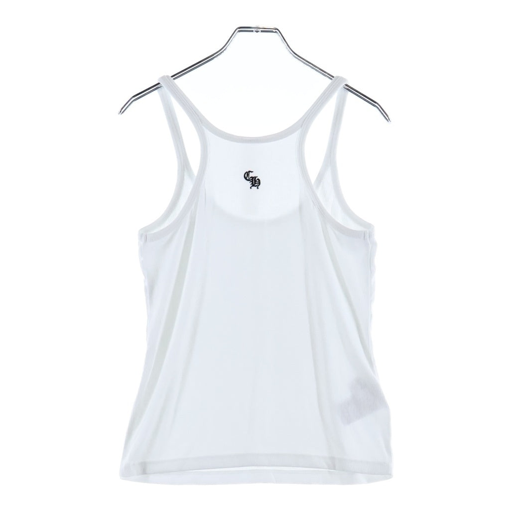 CHROME HEARTS(クロムハーツ) Y NOT CH Logo Embroidery Camisole CHロゴ刺繍 キャミソール タンクトップ レディース