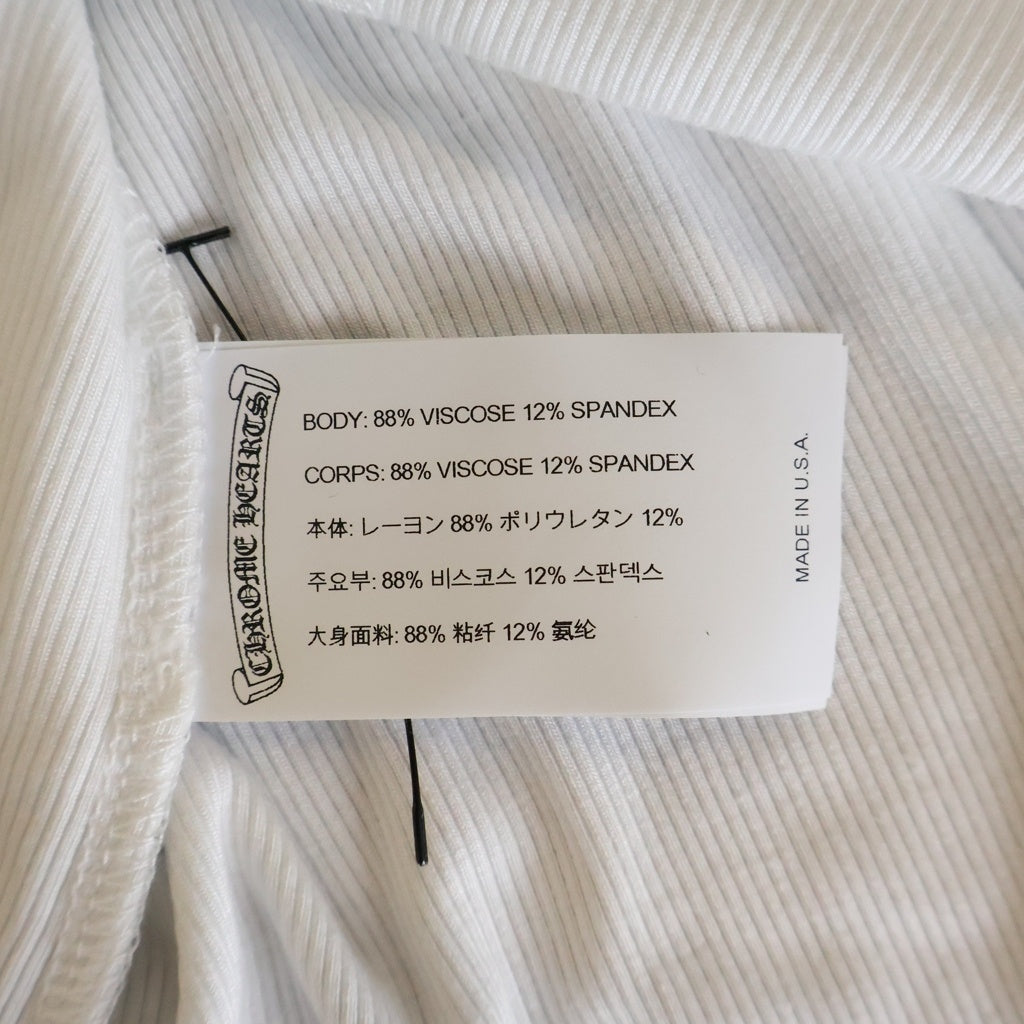 CHROME HEARTS(クロムハーツ) Y NOT CH Embroidery Long Sleeve CH刺繍 ロングスリーブTシャツ 長袖カットソー レディース