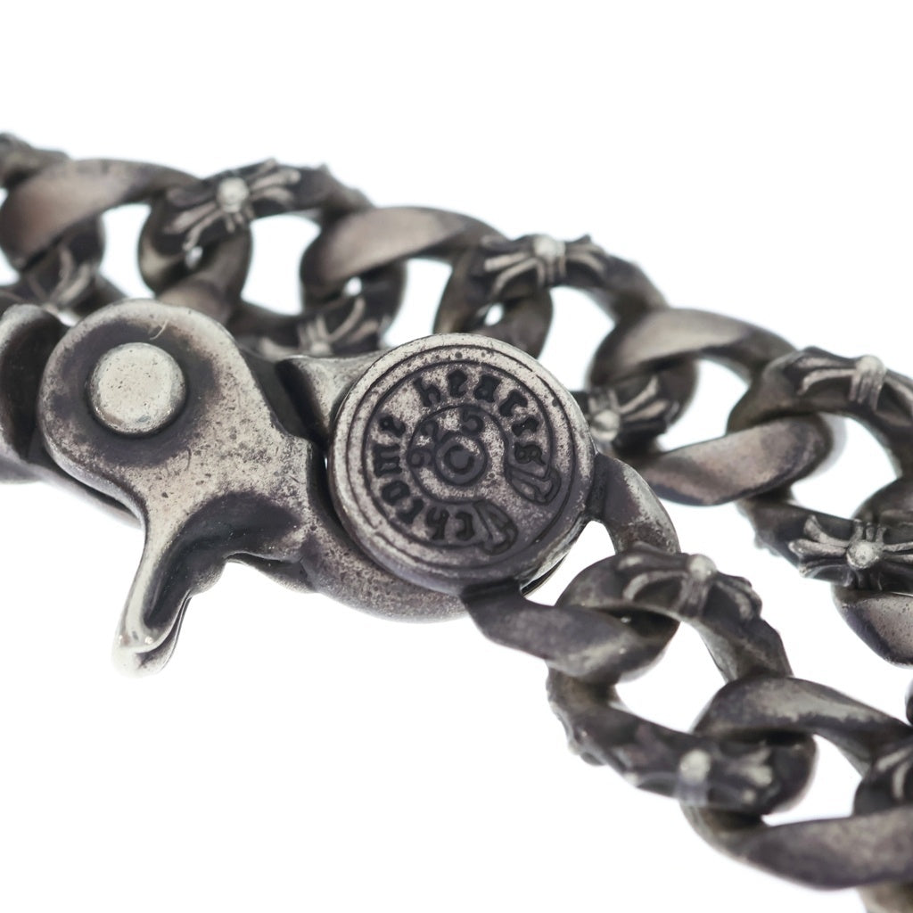 CHROME HEARTS(クロムハーツ) OLD FNCY CHN LNK オールド ファンシーリンククリップブレスレット 15リンク シルバー BCA145