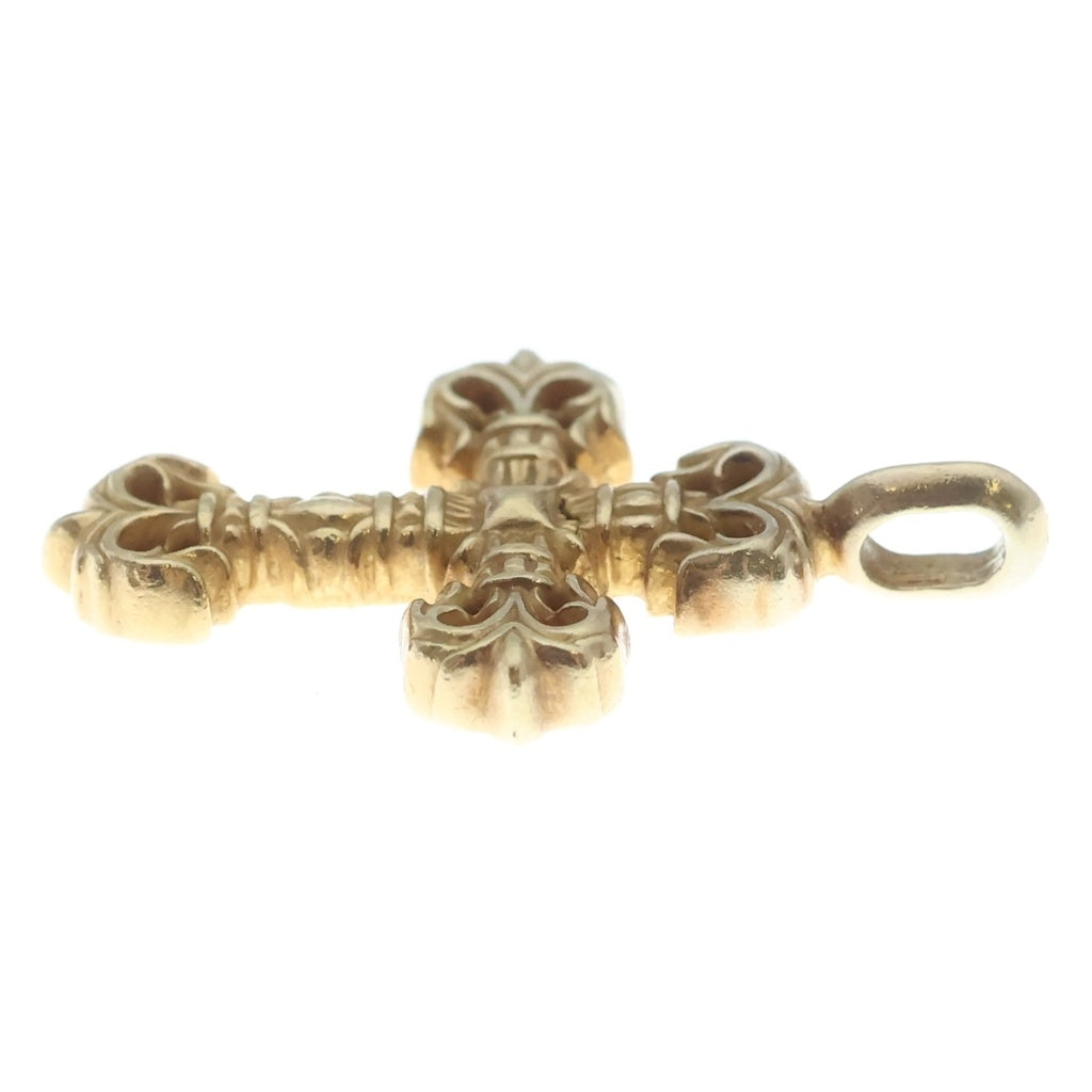 CHROME HEARTS(クロムハーツ) 22K FILIGREE TINY タイニーフィリグリークロス ペンダントトップ ゴールド BCA046