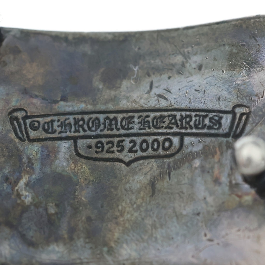 CHROME HEARTS(クロムハーツ) BUCKL MIL STAR ミリタリーレイズドスター シルバーバックル