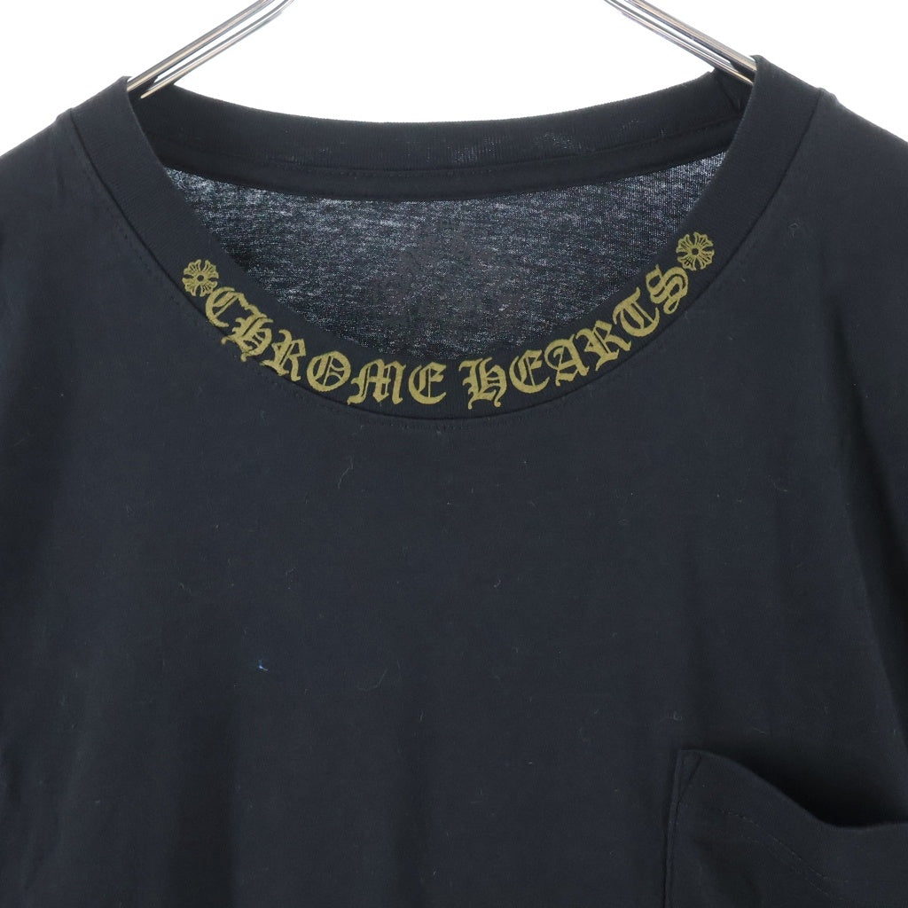 CHROME HEARTS(クロムハーツ) CH L S 1 ネックロゴ長袖カットソー