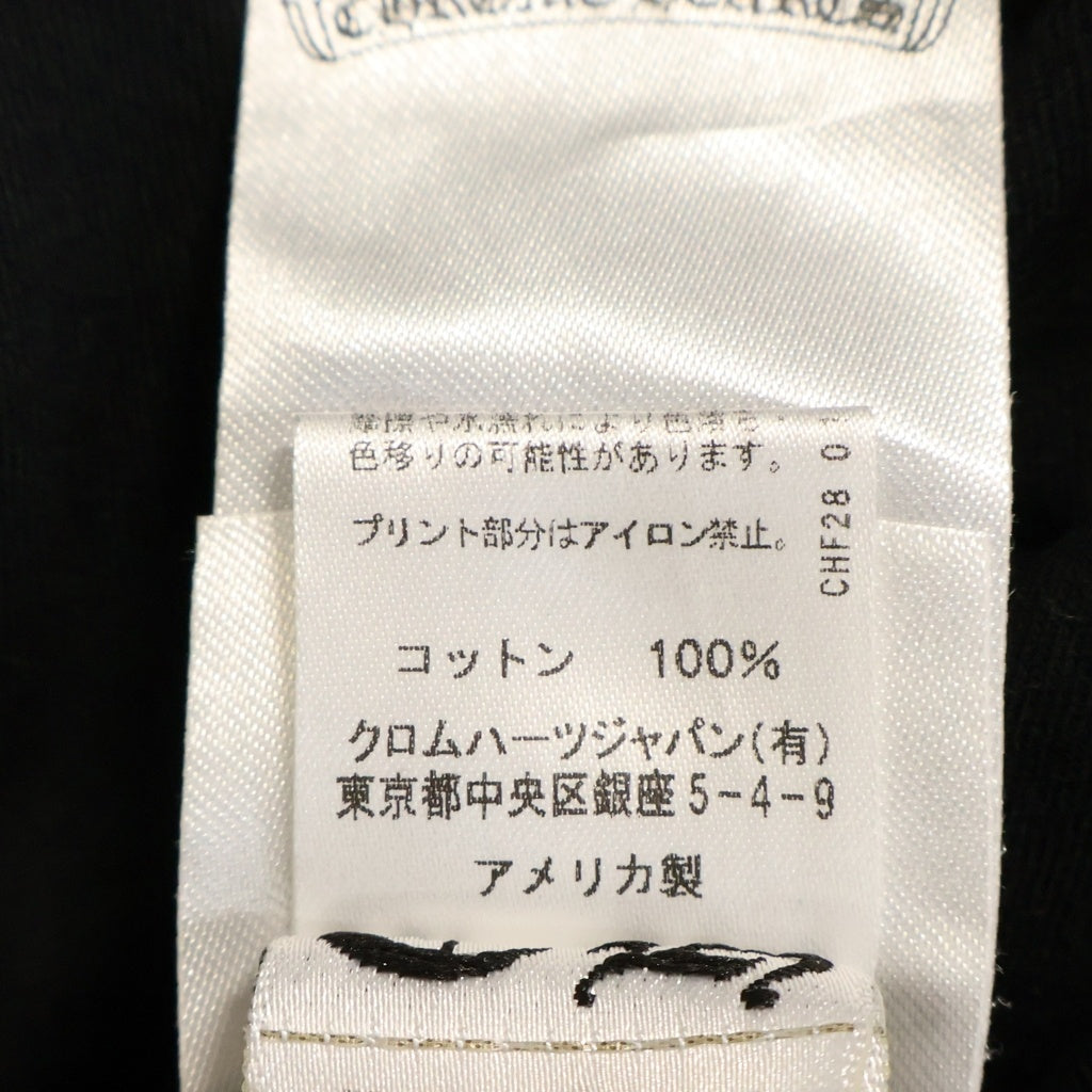 CHROME HEARTS(クロムハーツ) CH L S 1 ネックロゴ長袖カットソー