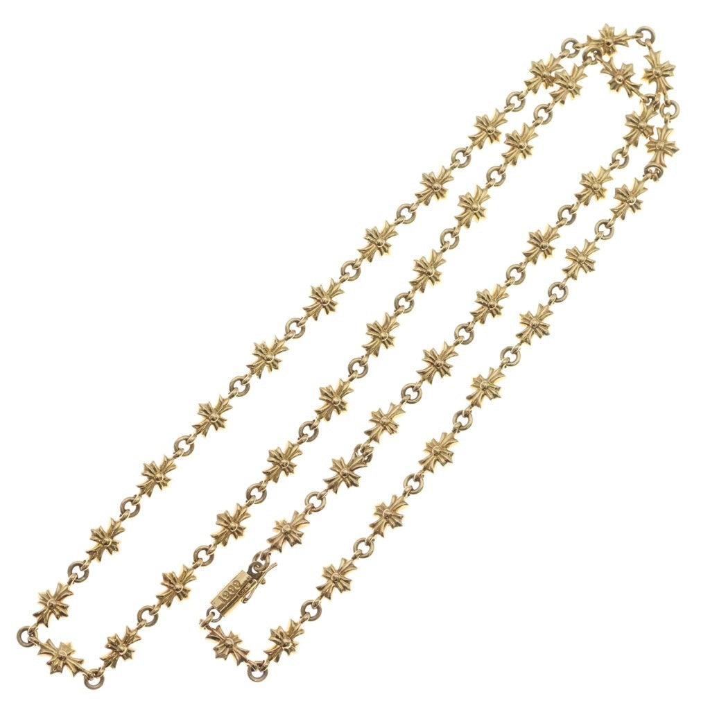 CHROME HEARTS(クロムハーツ) 22K TNY E CH PLS タイニーECHプラス ゴールドネックレス