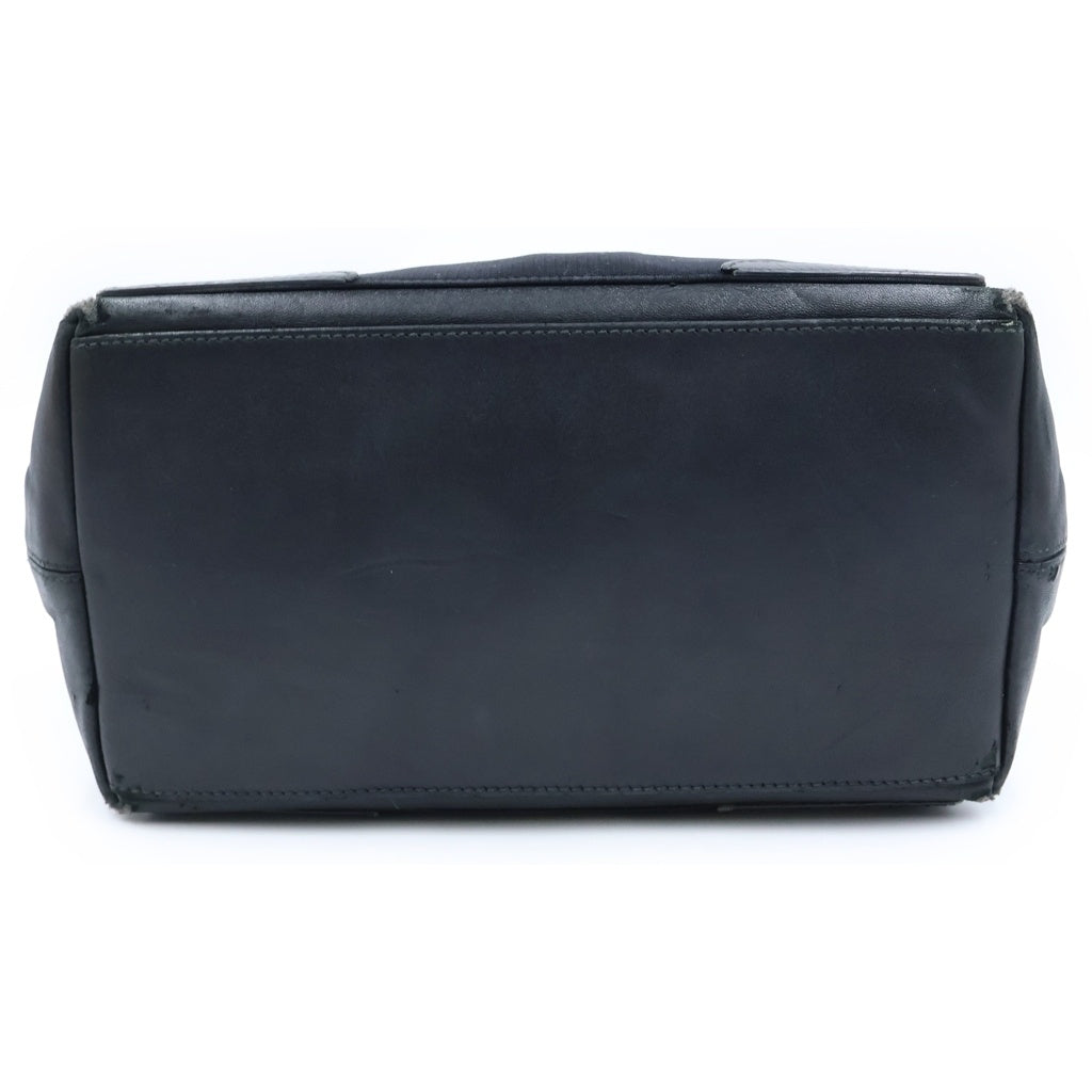 BALENCIAGA(バレンシアガ) ネイビーカバスS レザー ハンドバッグ トートバッグ ブラック 339933 レディース