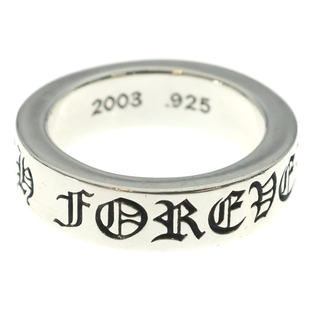 CHROME HEARTS(クロムハーツ) 6mm SPACER FOREVER 6mmスペーサーリング フォーエバーシルバーBCA337