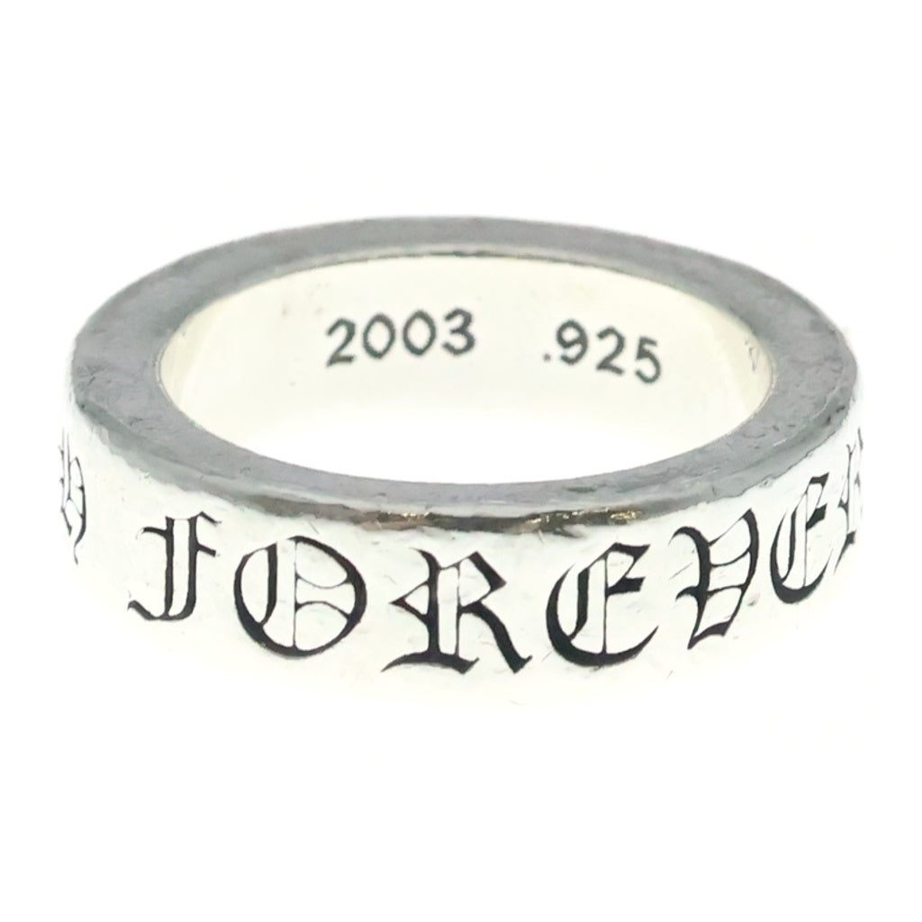 CHROME HEARTS(クロムハーツ) 6mm SPACER FOREVER 6mmスペーサーリング フォーエバーシルバーBCA337