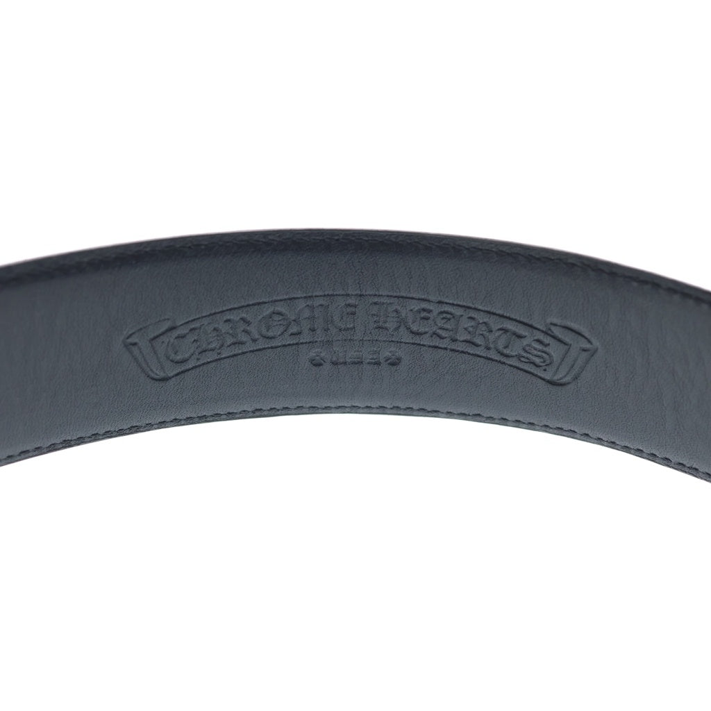 CHROME HEARTS(クロムハーツ) BLT GUNSLINGER1.5 ガンスリンガーバックル レザーベルト シルバー BCA356