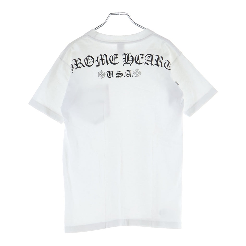CHROME HEARTS(クロムハーツ) OLD ARCH LOGO TEE オールド アーチロゴプリント 半袖Tシャツ カットソー ホワイト