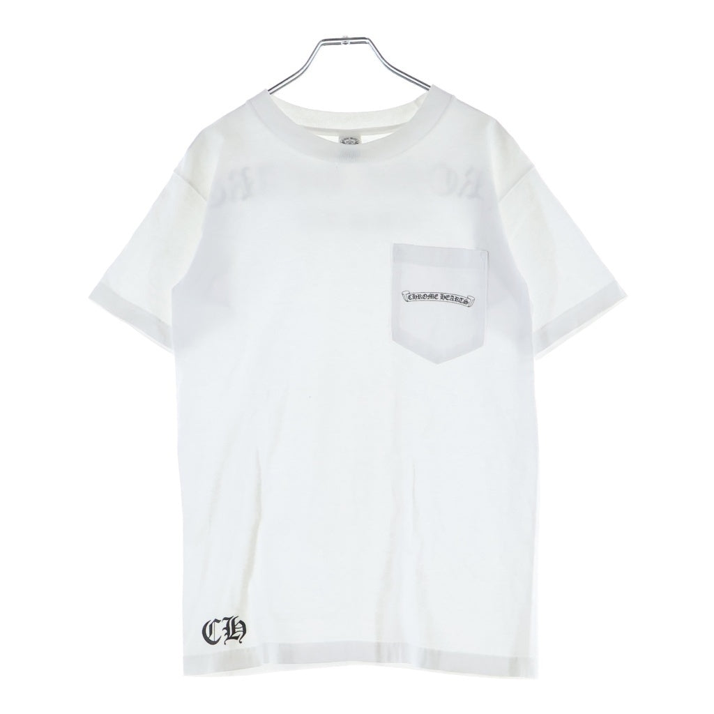 CHROME HEARTS(クロムハーツ) OLD ARCH LOGO TEE オールド アーチロゴプリント 半袖Tシャツ カットソー ホワイト
