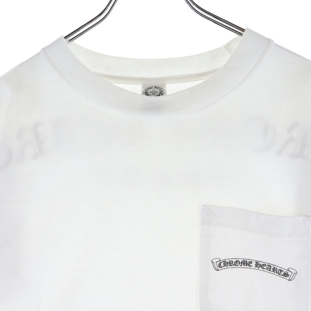 CHROME HEARTS(クロムハーツ) OLD ARCH LOGO TEE オールド アーチロゴプリント 半袖Tシャツ カットソー ホワイト