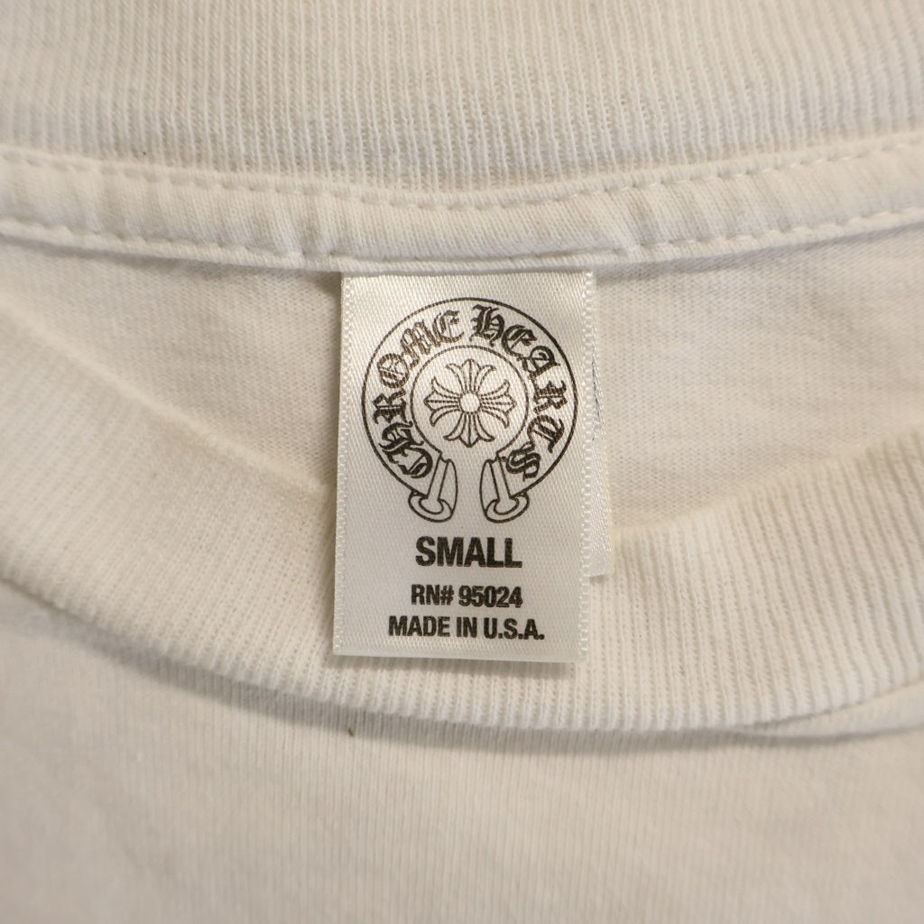 CHROME HEARTS(クロムハーツ) OLD ARCH LOGO TEE オールド アーチロゴプリント 半袖Tシャツ カットソー ホワイト