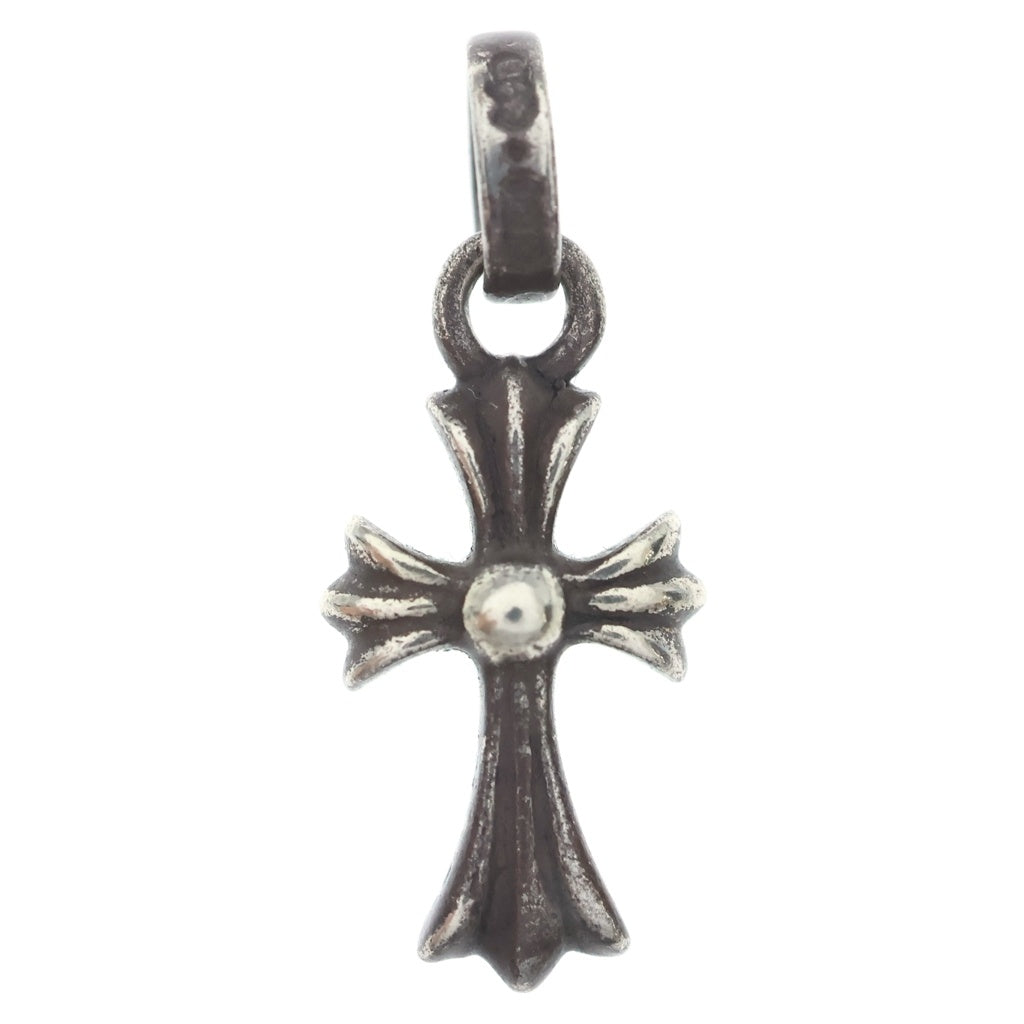 CHROME HEARTS(クロムハーツ) CRS BBYFAT P DMND ベイビーファットクロス PAVEダイヤ ペンダントトップ シルバーBCA234