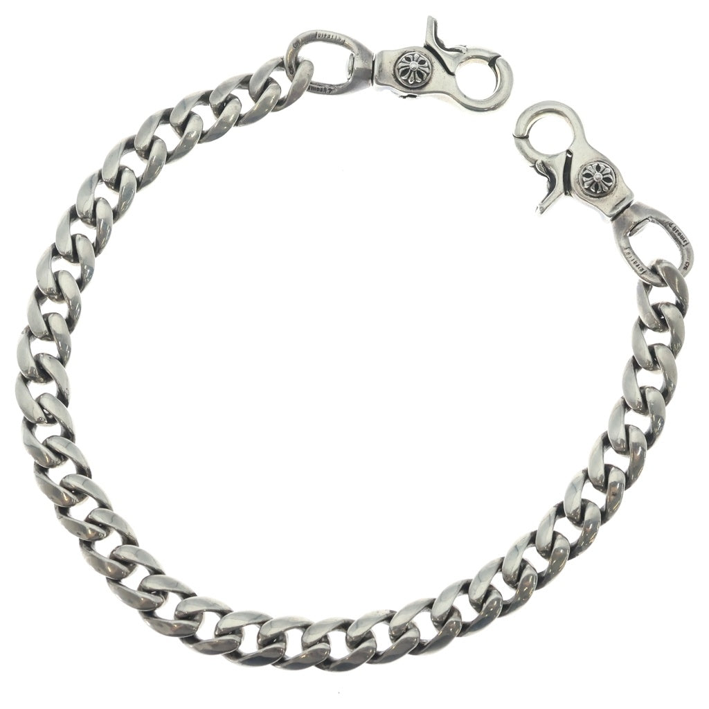 CHROME HEARTS(クロムハーツ) CLASSIC LONG-T/2クリップロングクラシック ウォレットチェーン シルバー BCA066