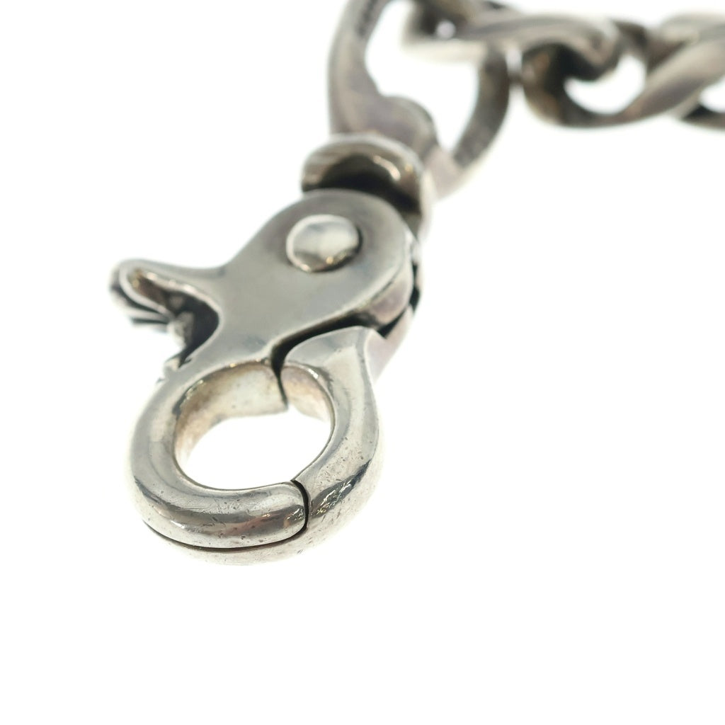CHROME HEARTS(クロムハーツ) CLASSIC LONG-T/2クリップロングクラシック ウォレットチェーン シルバー BCA066