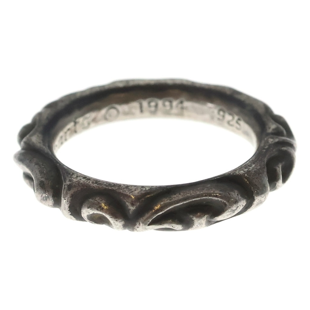 CHROME HEARTS(クロムハーツ) SCRL BAND スクロールバンド リング シルバー BCA351