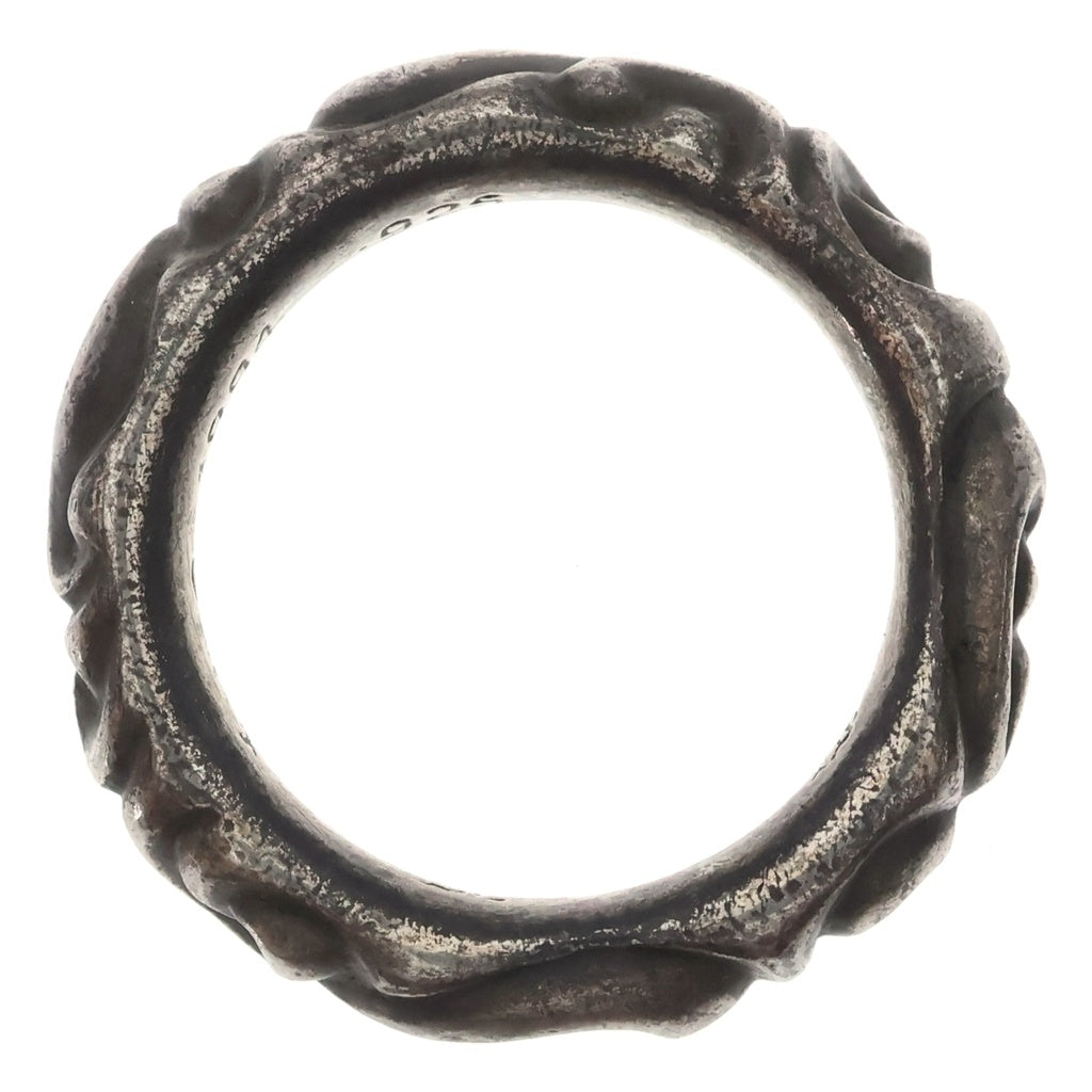 CHROME HEARTS(クロムハーツ) SCRL BAND スクロールバンド リング シルバー BCA351