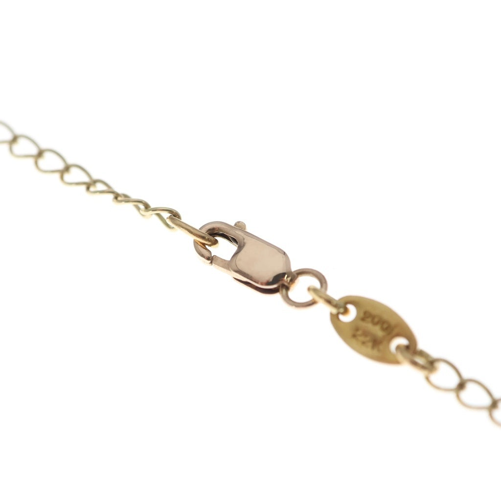 CHROME HEARTS(クロムハーツ) 22K SCROLL LABEL ROLL CHAIN スクロールラベルロールチェーン ネックレス
