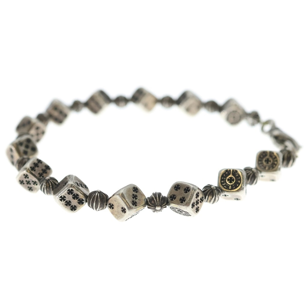 CHROME HEARTS(クロムハーツ) DICE BEAD ダイスビーズ シルバーブレスレット