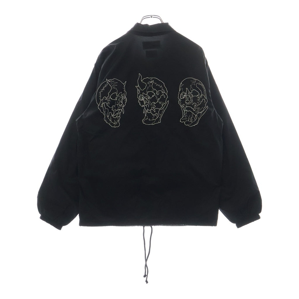 WACKO MARIA(ワコマリア) ×56 TATOO STUDIO COACH JACKET 56タトゥースタジオ コーチジャケット ブラック