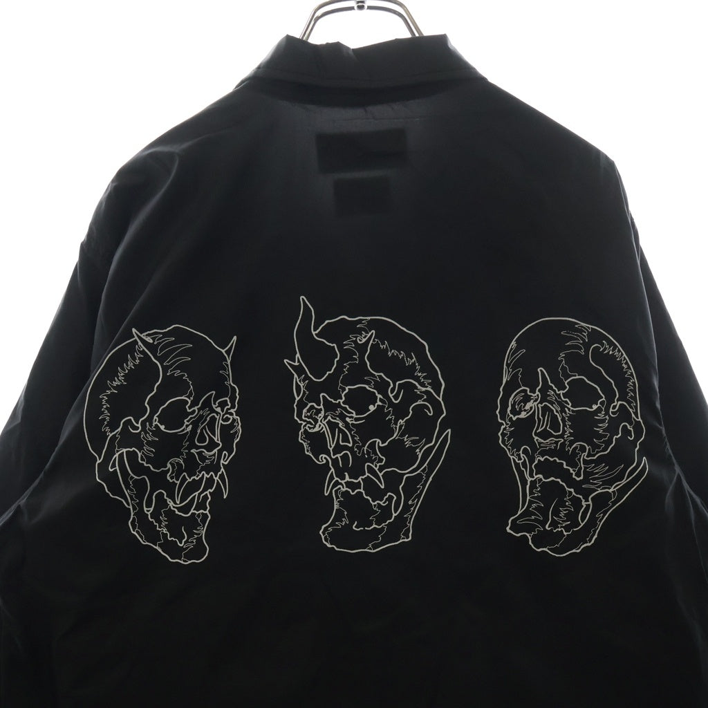 WACKO MARIA(ワコマリア) ×56 TATOO STUDIO COACH JACKET 56タトゥースタジオ コーチジャケット ブラック